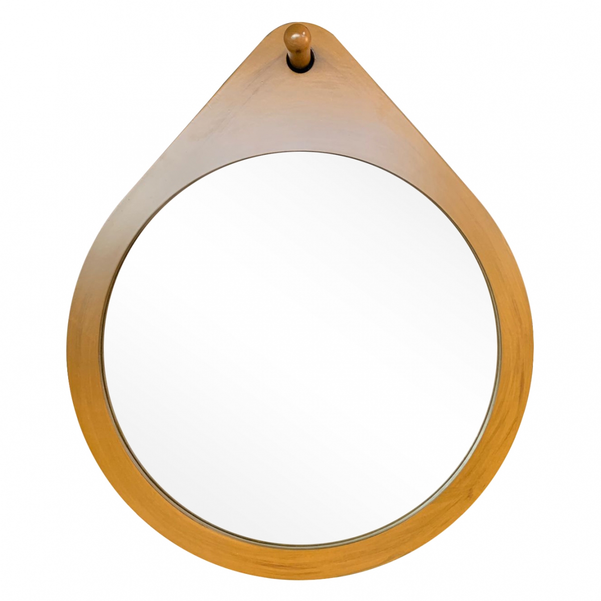 Espelho Decorativo Flat Wood 50x37cm