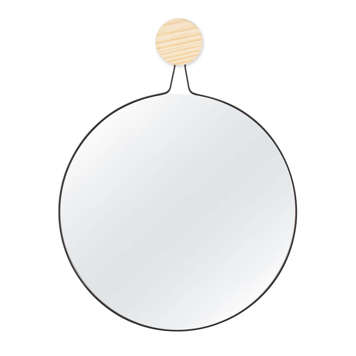 Espelho Decorativo Aramado Twiza 40cm Redondo