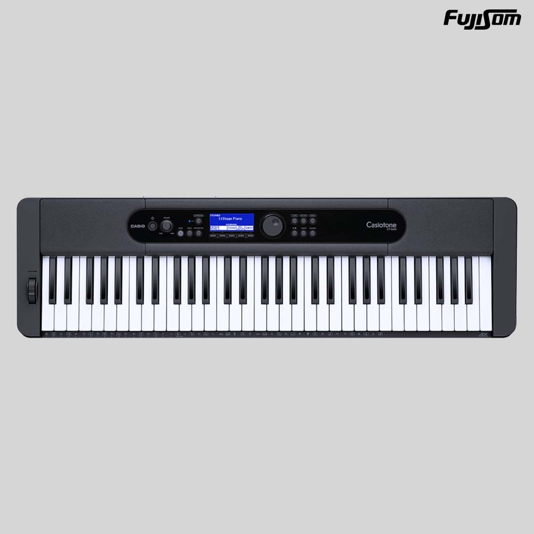 TECLADO CASIO DIGITAL CASIOTONE CT-S400 PRETO