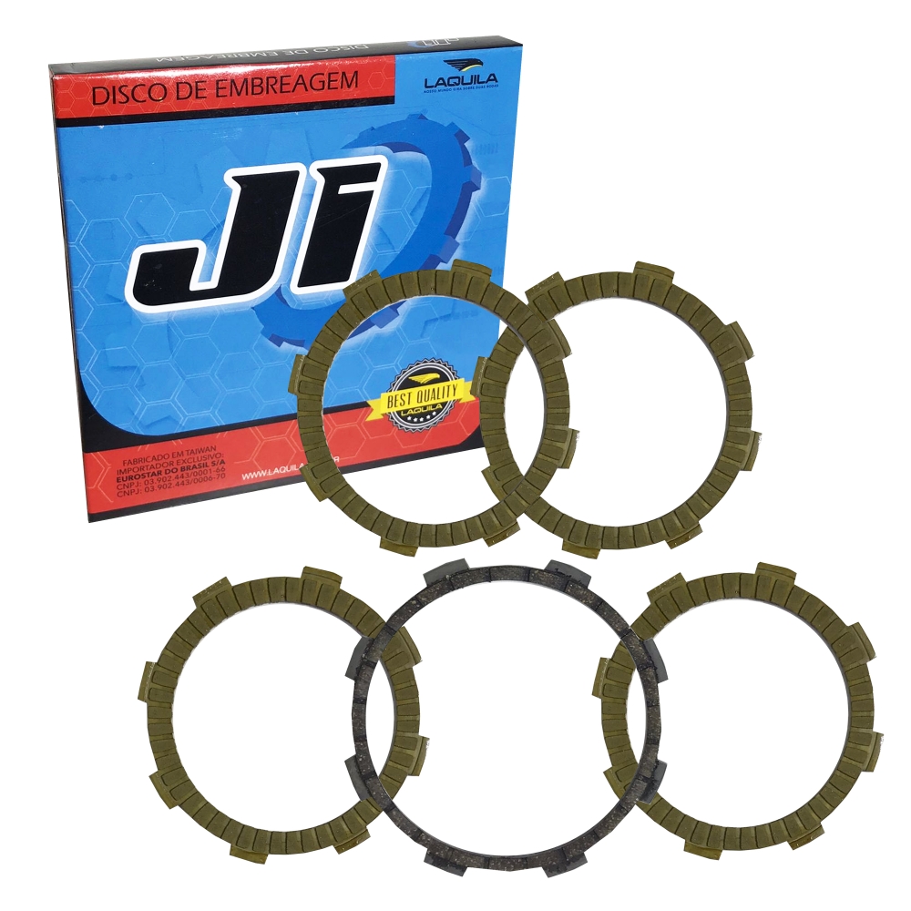Disco de Embreagem Honda Cbx 200 Strada 1993 Até 2003 Oem Ji