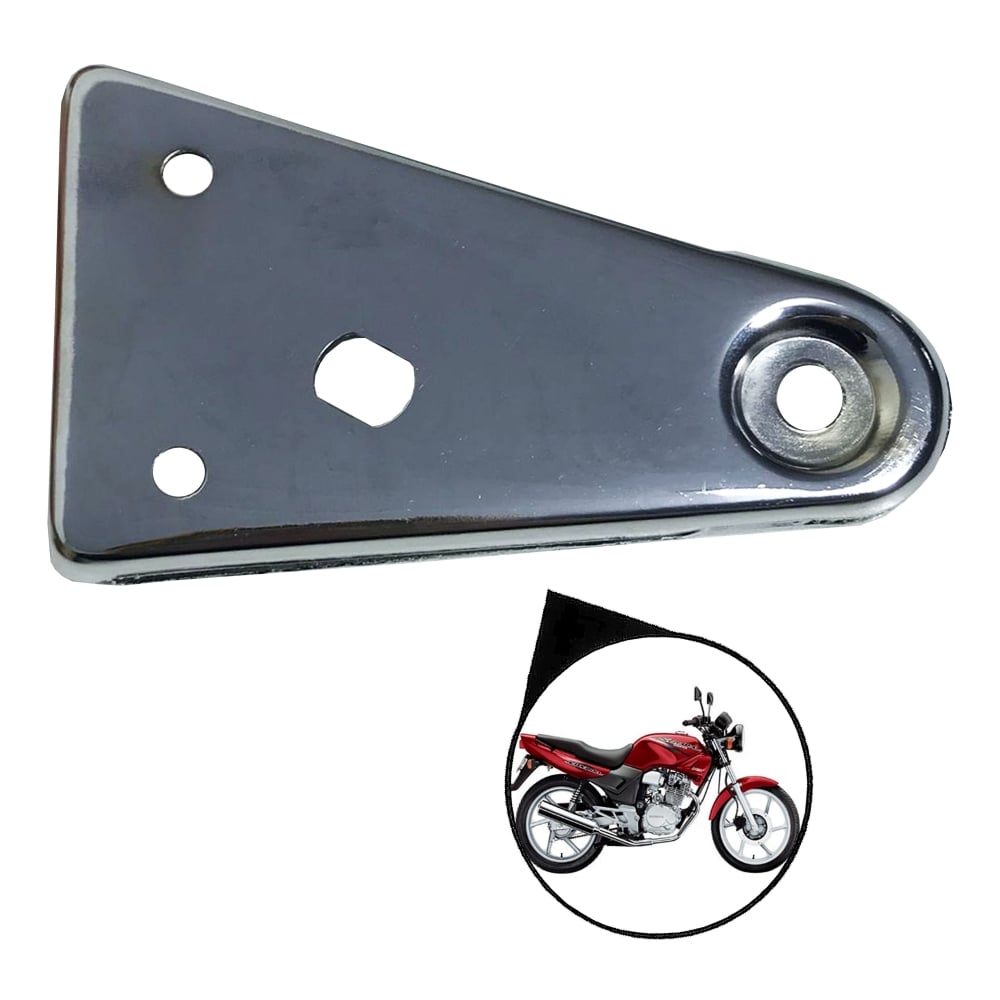 SUP. FAROL DIR. CBX 200 STRADA - CROMADO