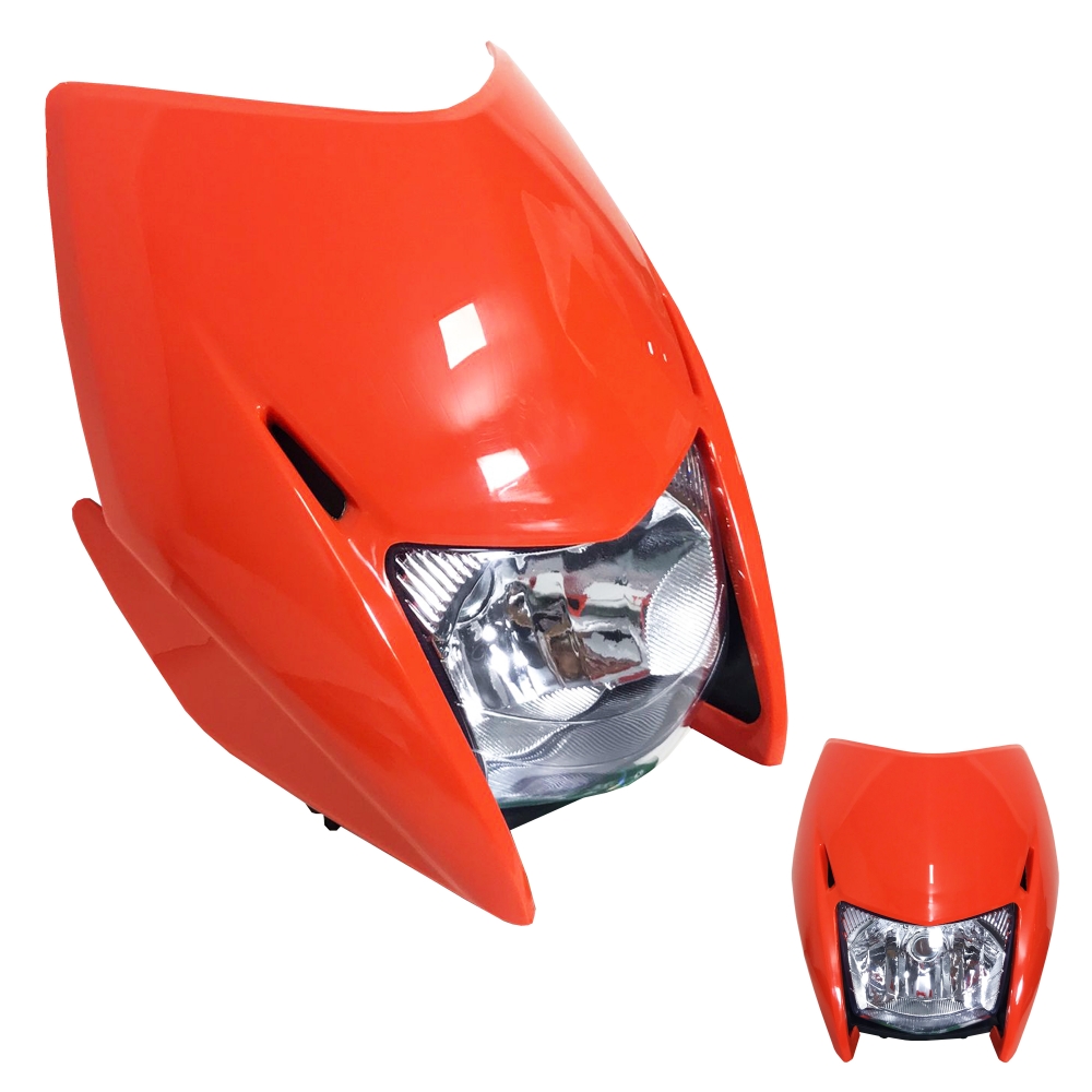 FRENTE farol NXR 125 BROS 2013 - BROS 150 2011/2012 - LARANJA