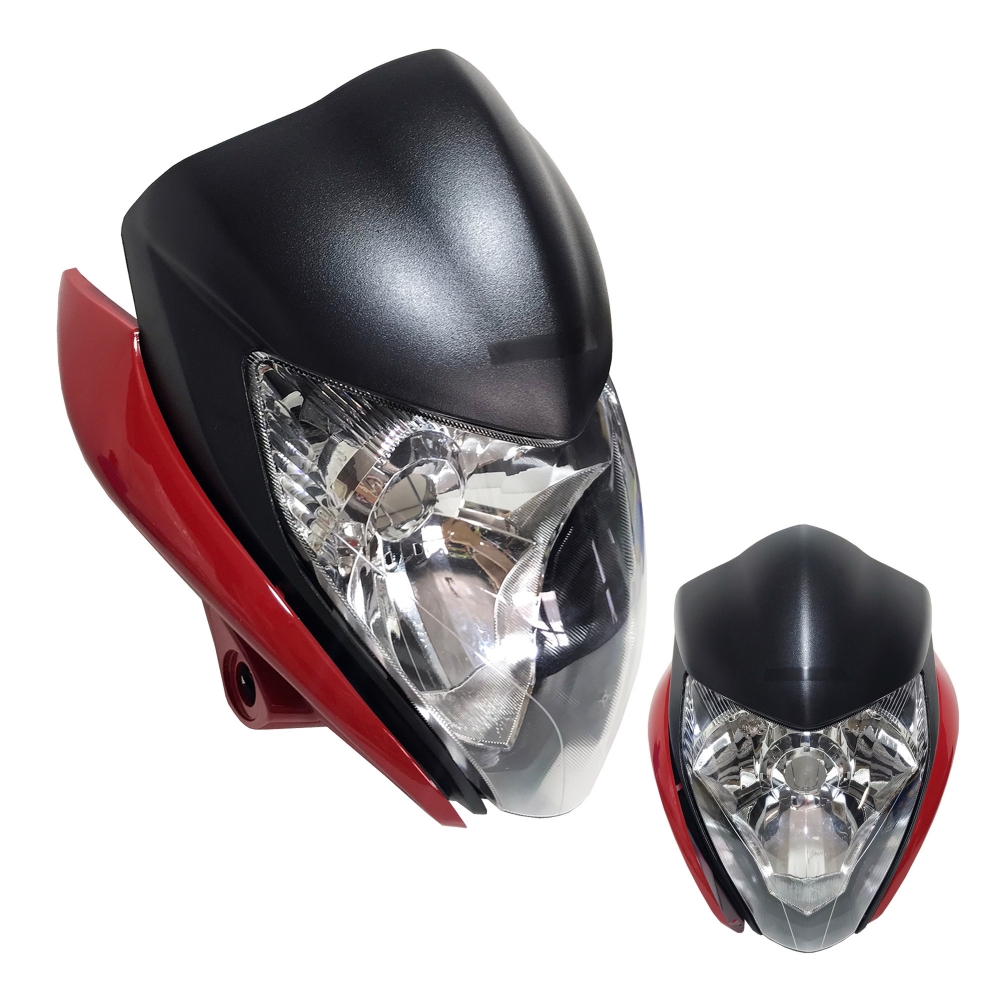 Farol Completo Honda Cb 300 2009 Até 2015 Vermelho Maceio