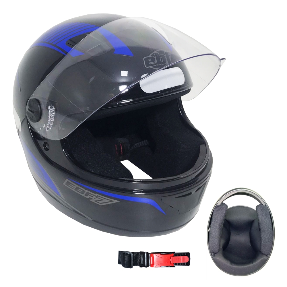 Capacete Ebf 7 Power Azul Nº 58