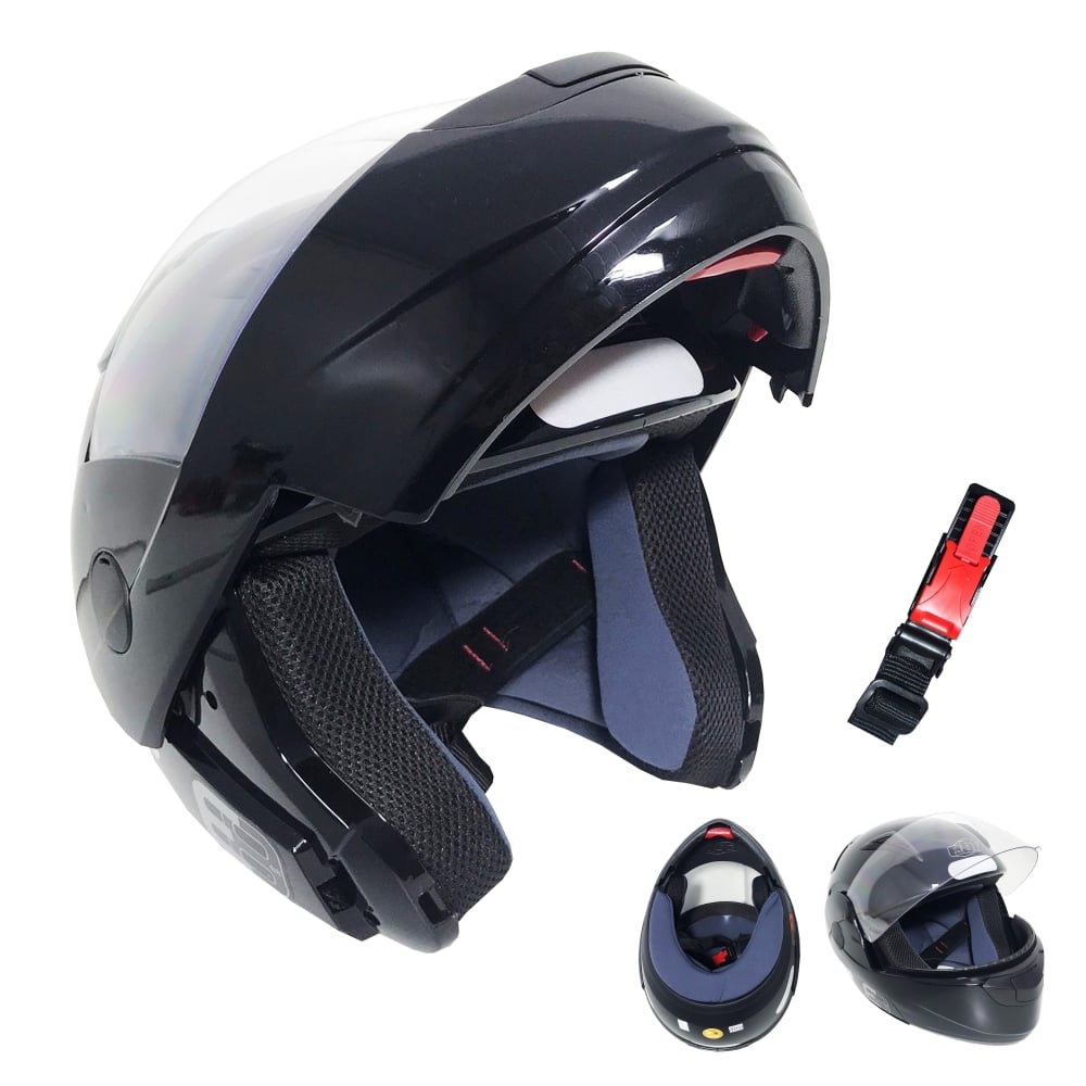 Capacete E08 Solid Preto Nº 61