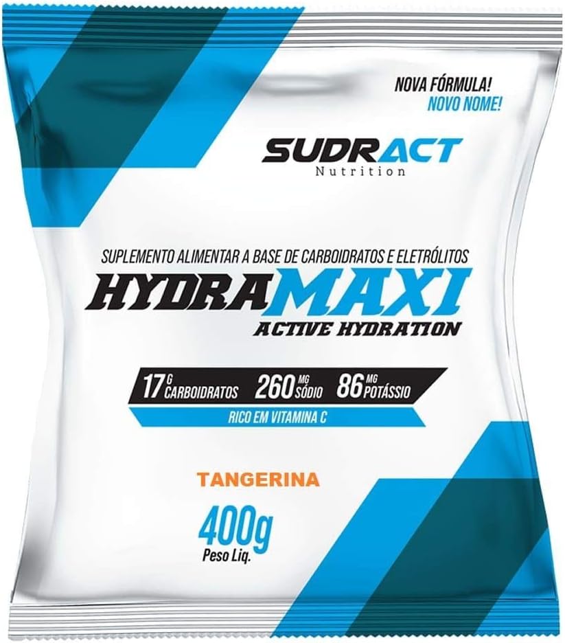 Hydramaxi - Isotônico Em Pó Sachê 400g- Sabor Tangerina