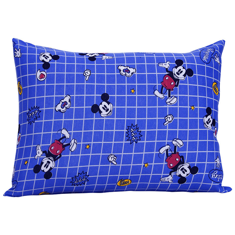 Fronha Portallar Malha Disney Estampada Hey Mickey 48cmx68cm Azul