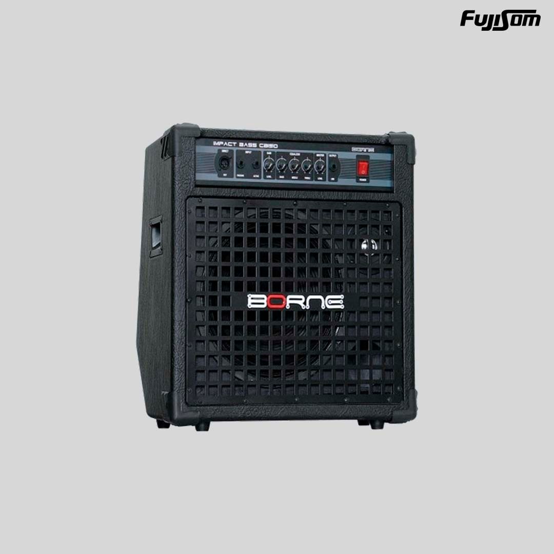 AMPLIFICADOR BORNE PARA BAIXO IMPACT BASS CB150 150W PRETO