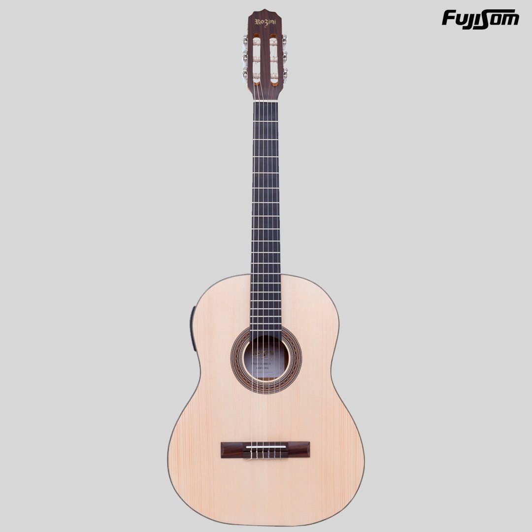 VIOLÃO ROZINI NYLON RX210 ATF STUDIO LOURO PRETO