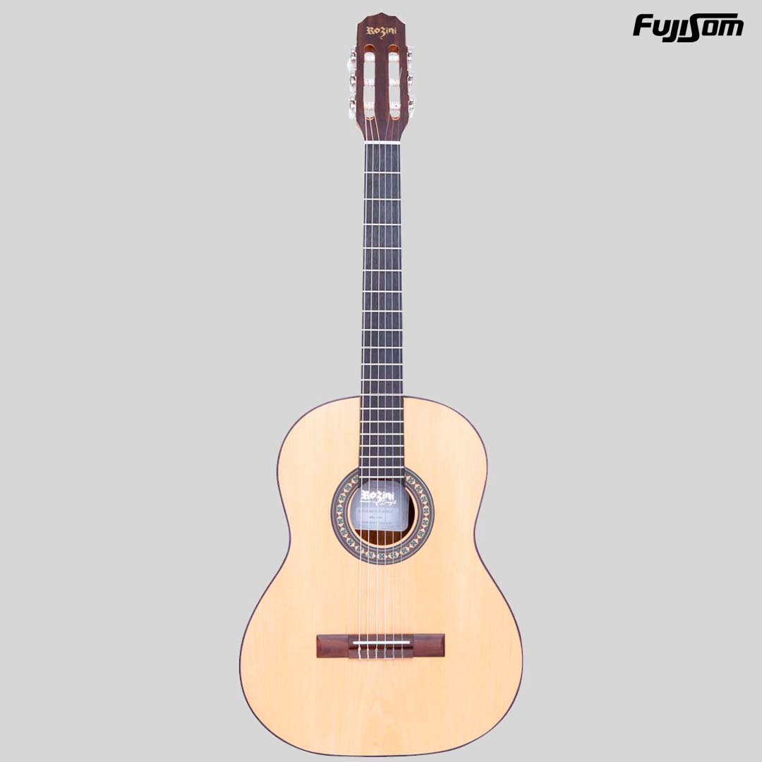 VIOLÃO ROZINI NYLON RX -201ACF ESTUDO NATURAL