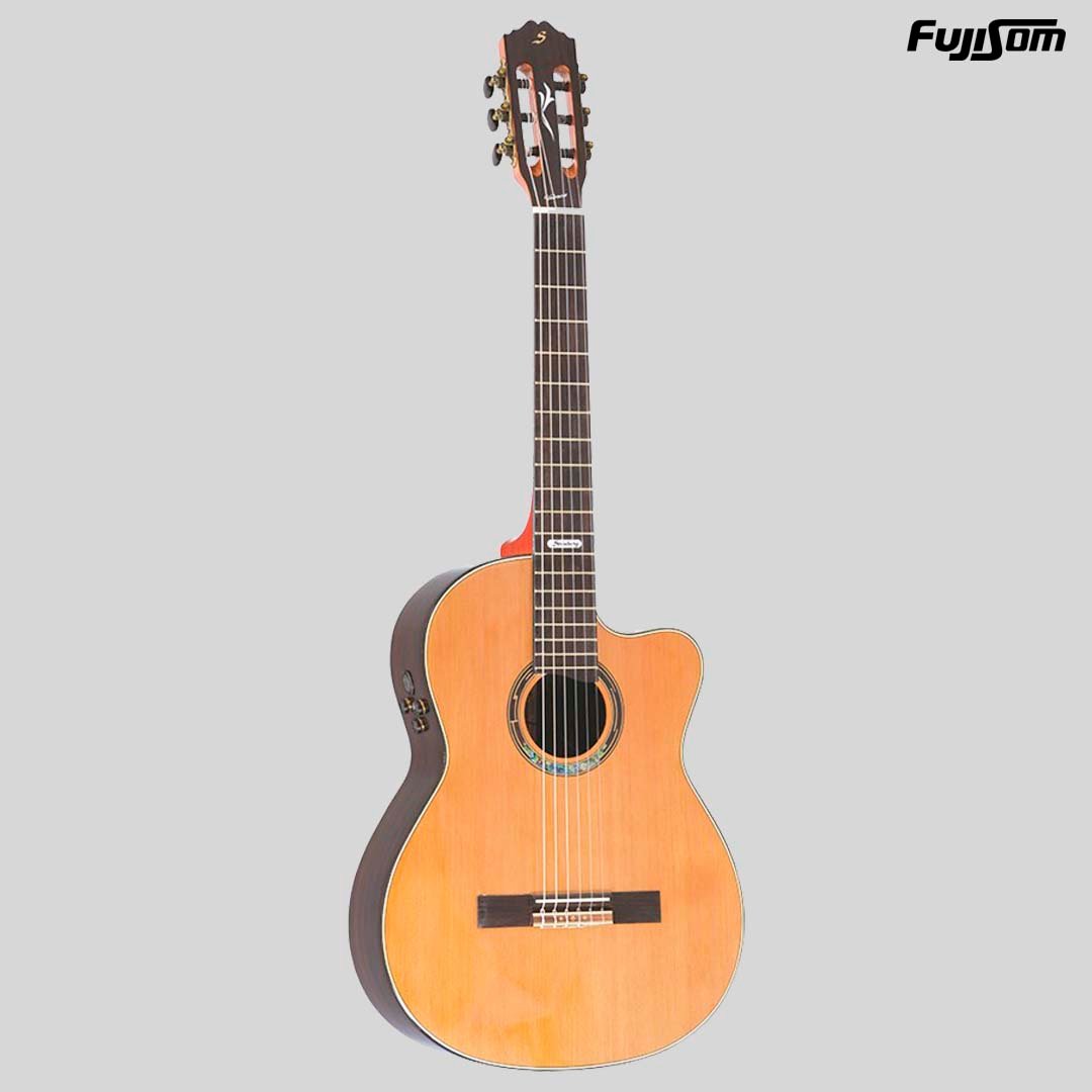 VIOLÃO STRINBERG NYLON VALENCIA CE-55SC N ELETRICO