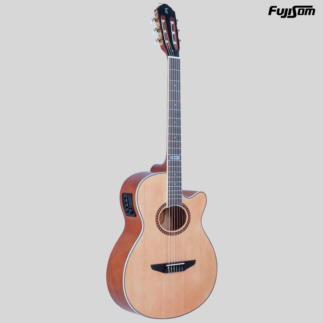 VIOLÃO TAGIMA NYLON VEGAS EQ-5 NATURAL SATIN