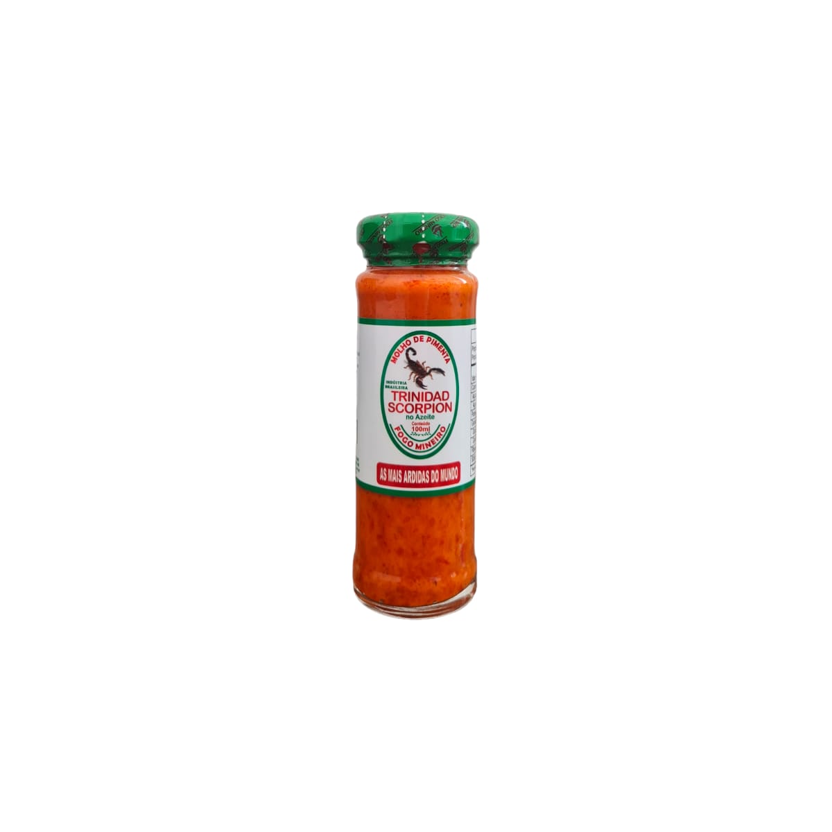 Molho de Pimenta Trinidad Scorpion no Azeite 100 ml
