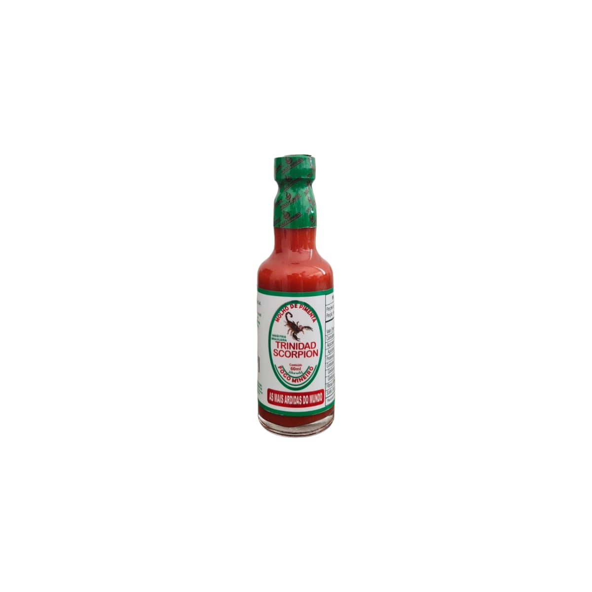 Molho de Pimenta Trinidad Scorpion 60ml