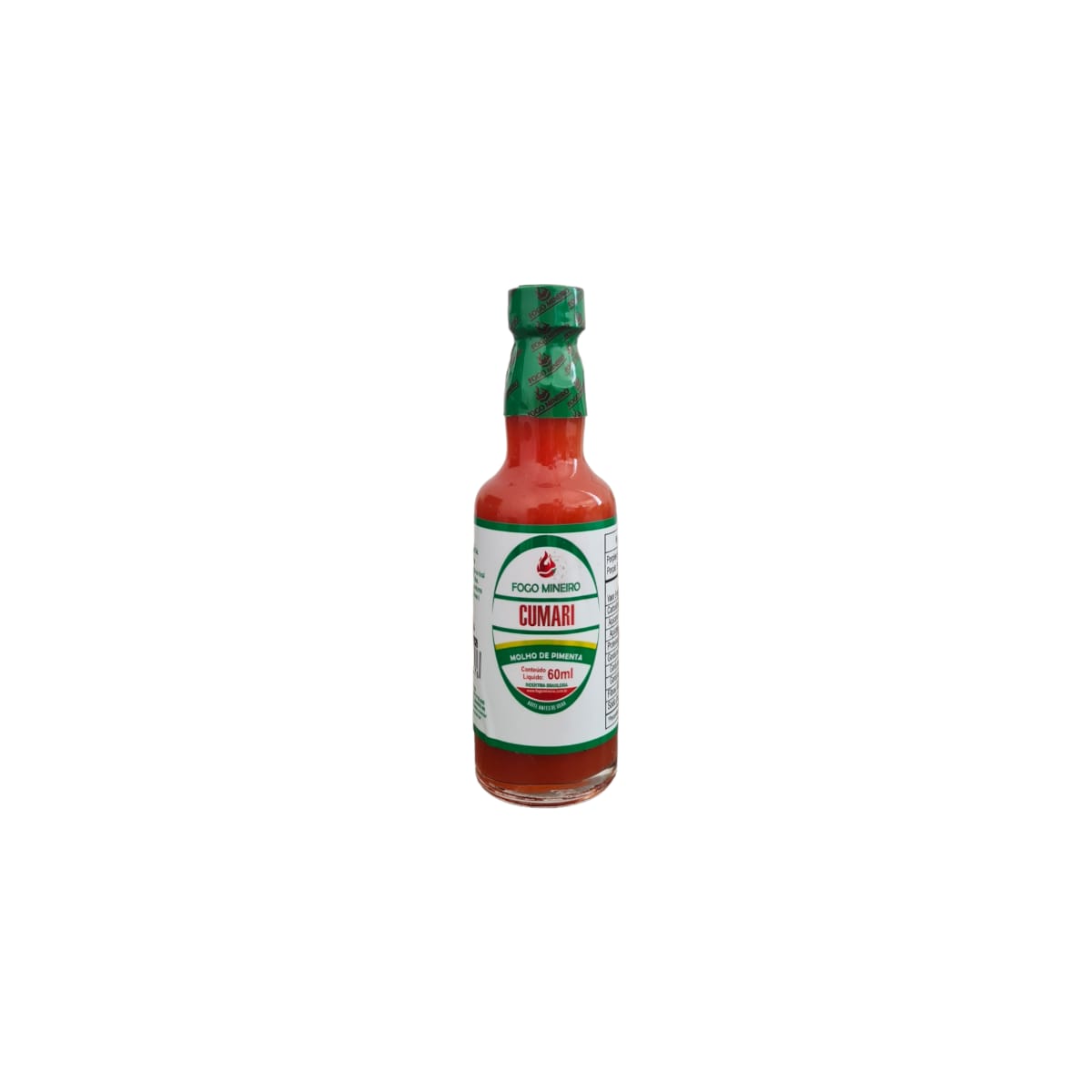Molho de Pimenta Cumari 60 ml