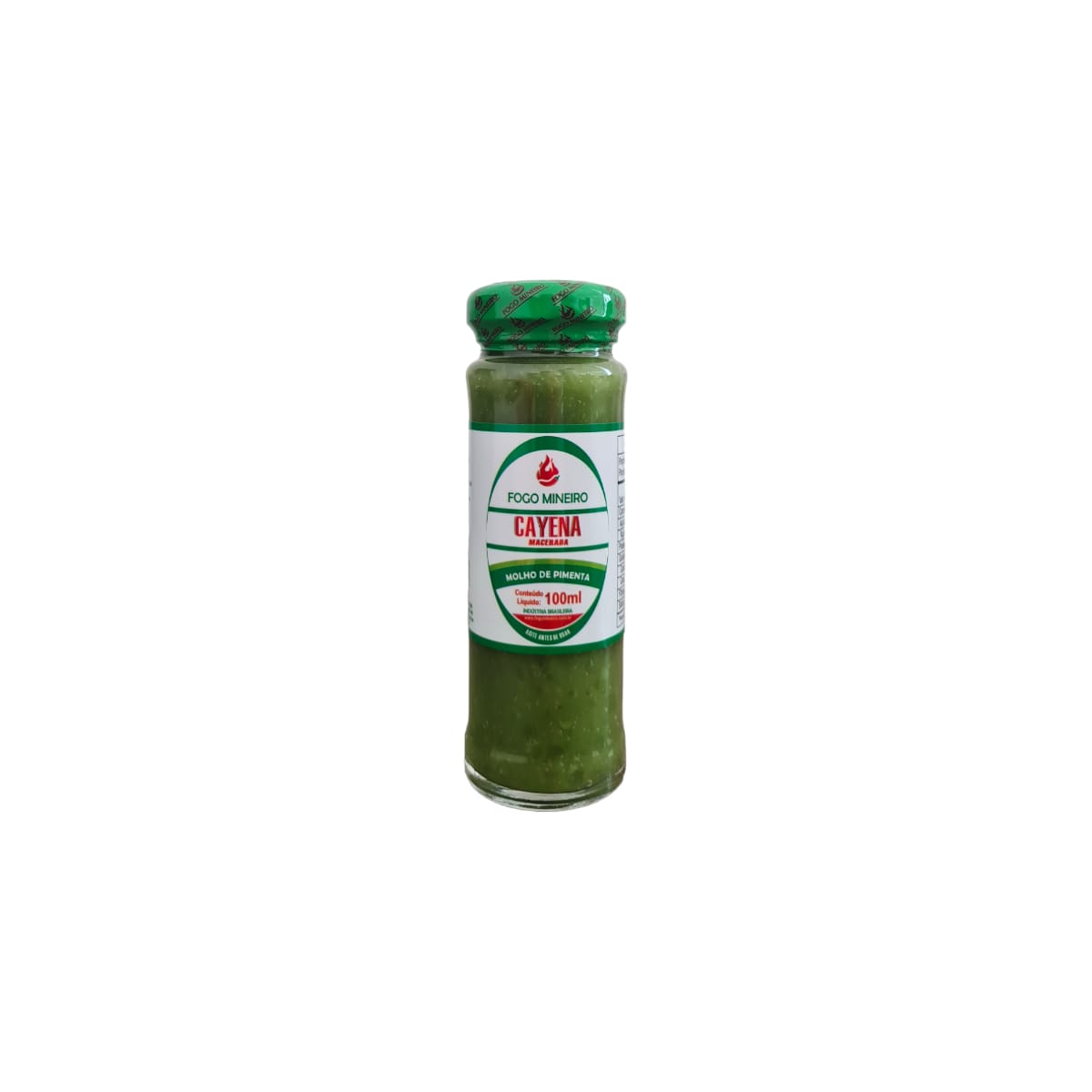 Molho de Pimenta Cayena Macerado 100ml