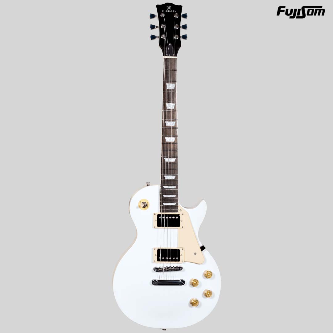 GUITARRA MICHAEL LES PAUL GM 730N WH WHITE