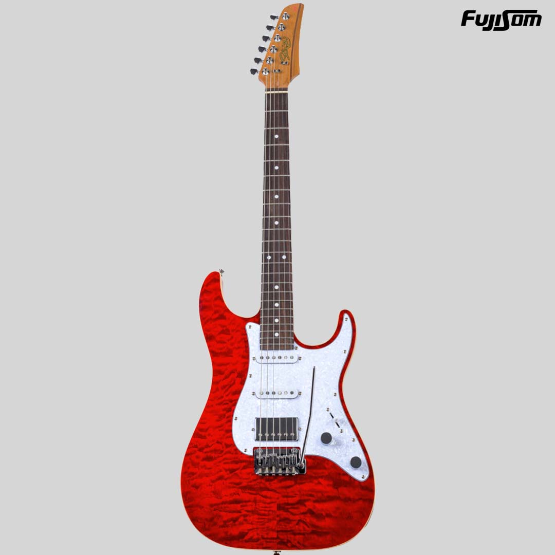 GUITARRA SEIZI KATANA MUSASHI PLUS RUBY RED