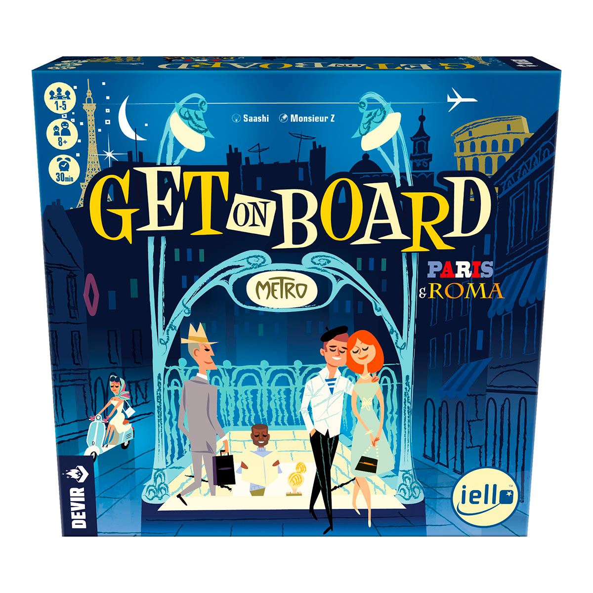 GET ON BOARD PARIS & ROMA