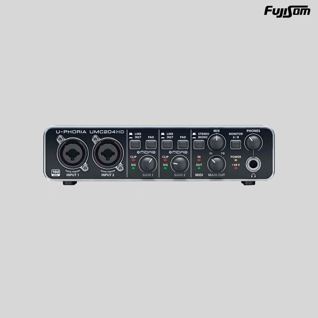 INTERFACE USB BEHRINGER DIGITAL UMC 204HD