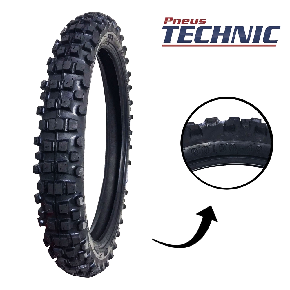 Pneu 90/90-18 C/C Tmx Technic