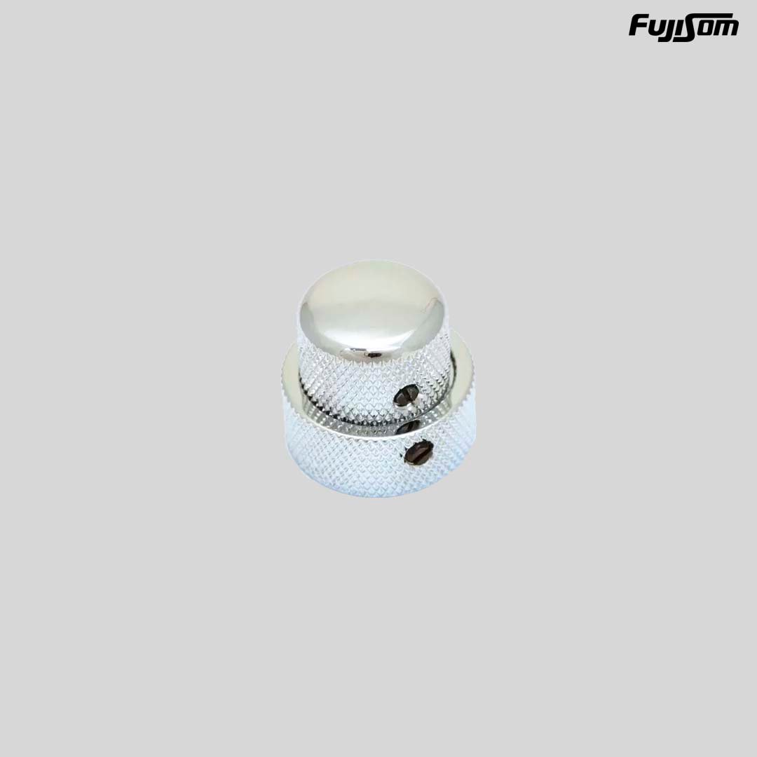 KNOB DOLPHIN PARA GUITARRA PF FIN PUSH PULL CROMADO