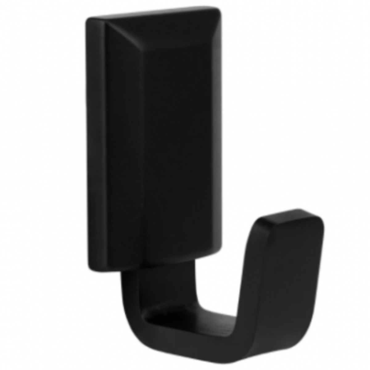 Gancho porta toalha aluminio Preto fosco cabide toalheiro
