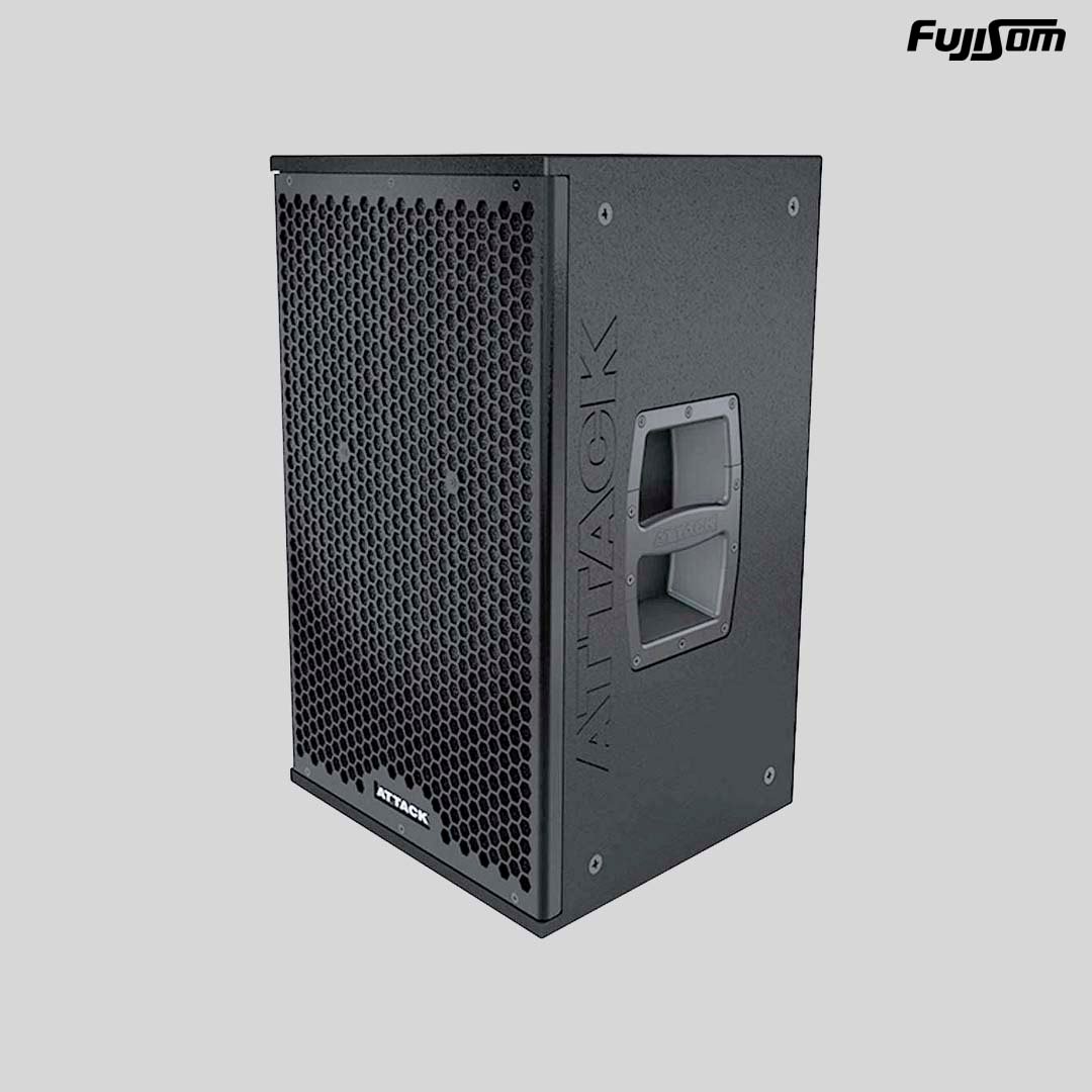 CAIXA AMPLIFICADA ATTACK F-112D VERTCON ATIVA 1350W