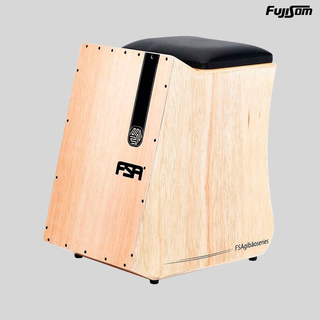 CAJON FSA GIBÃO COM CAPTAÇÃO DUPLA FGB-6500 NATURAL