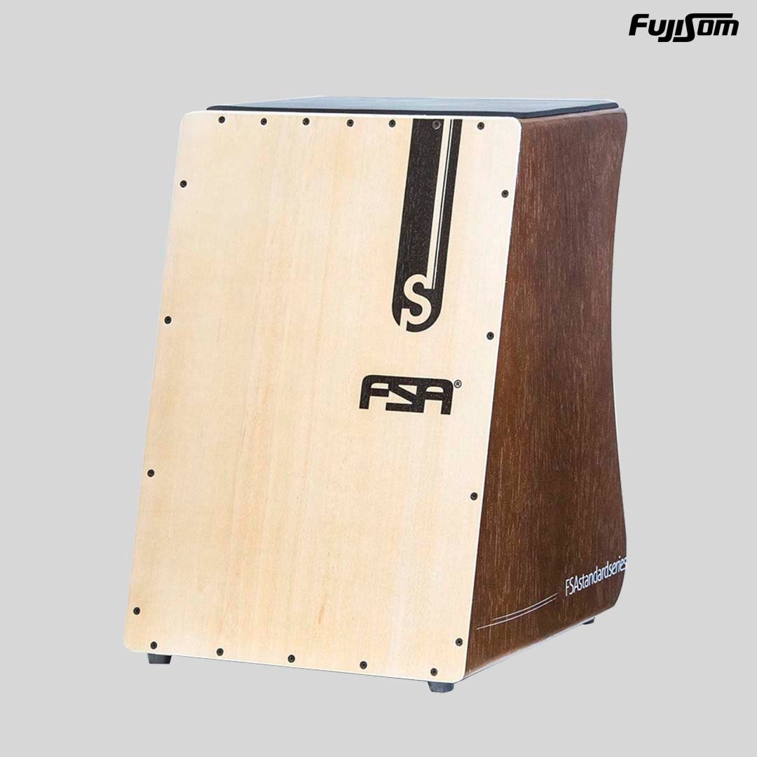 CAJON FSA STANDARD COM CAPTAÇÃO DUPLA FS-2508 TABACO