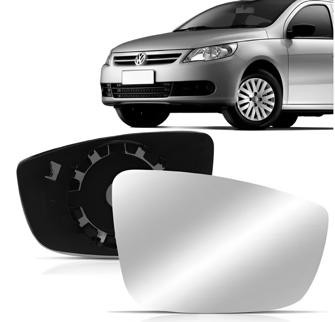 LENTE REFIL RETROVISOR COM BASE GOL G5 2009/ FOX 2010/