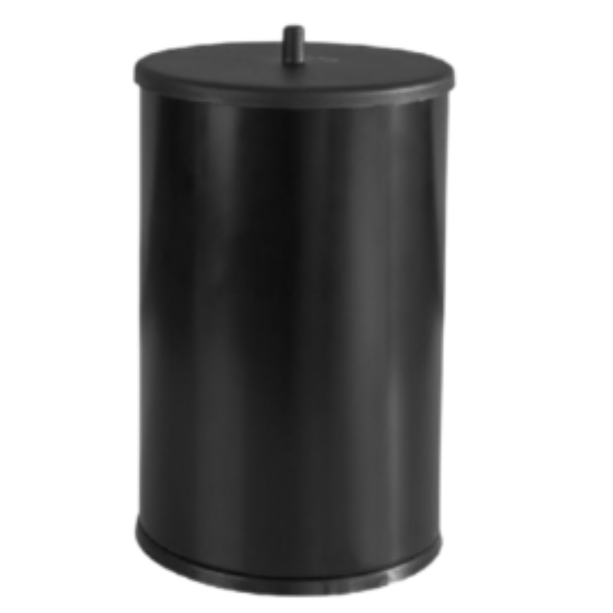 LIXEIRA 6,3 LITROS AÇO INOX TAMPA PLASTICO PRETA 20063/BLACK