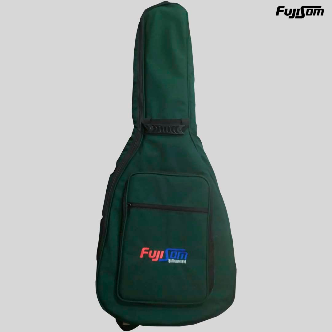 BAG OXXIS LUXO SIENA VERDE PARA VIOLÃO CLASSICO