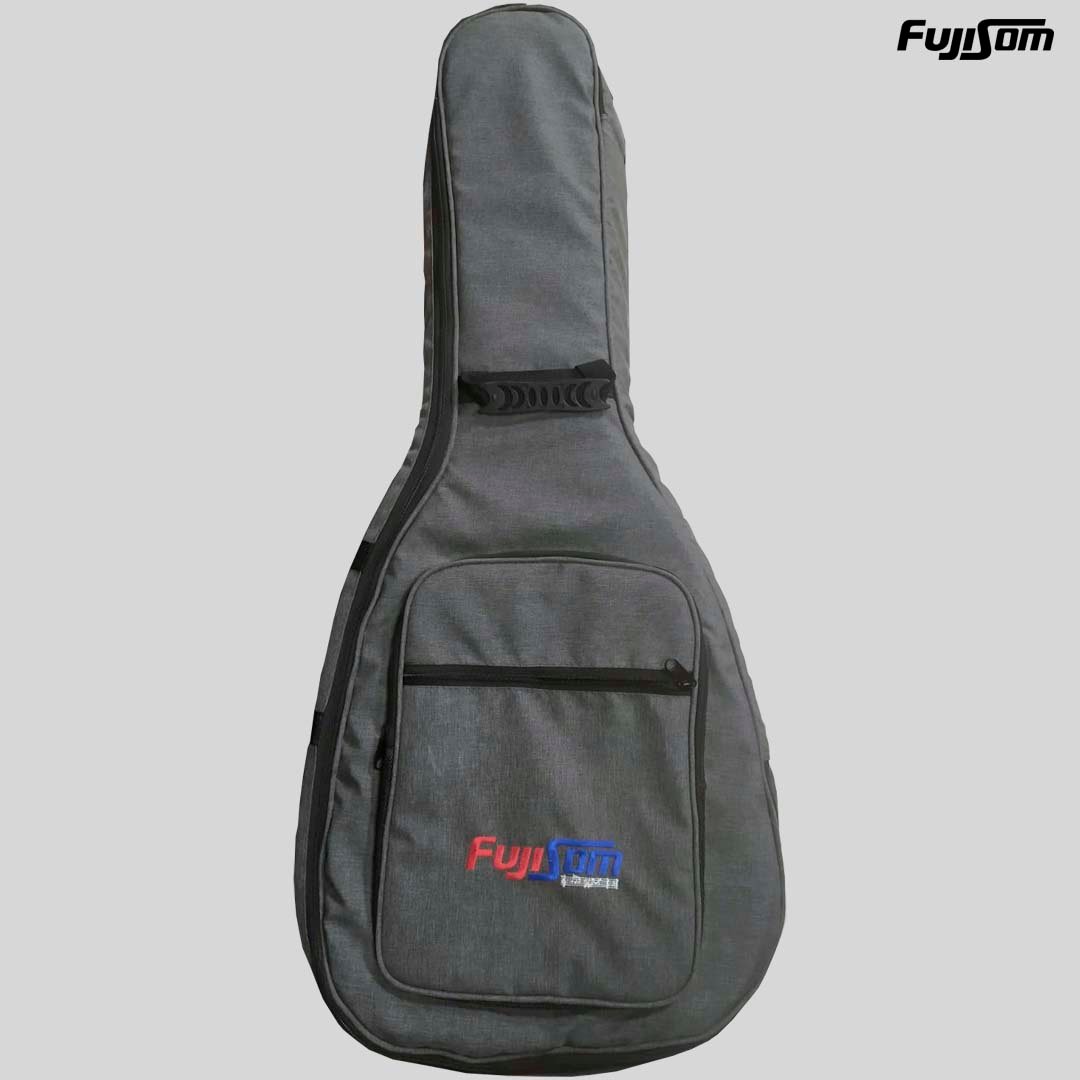 BAG OXXIS LUXO SIENA PARA VIOLÃO FOLK GRAFITE