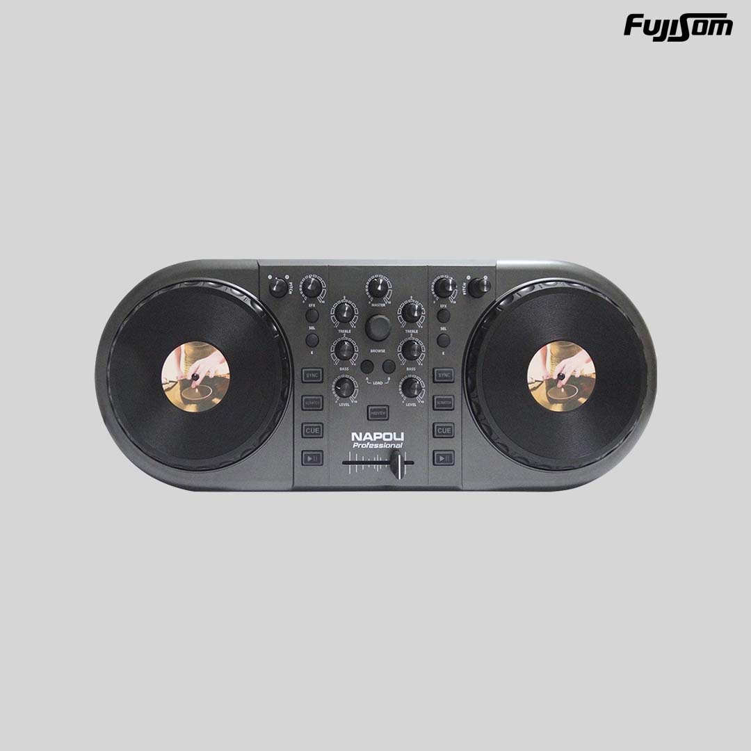 TECLADO CONTROLADOR NAPOLI NPL-DJ3 PRETO