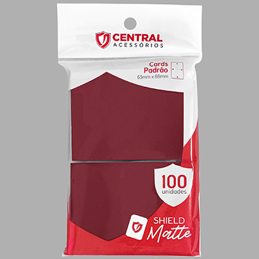 SLEEVES CENTRAL FRAMBOESA MTG 63x88mm100 UN