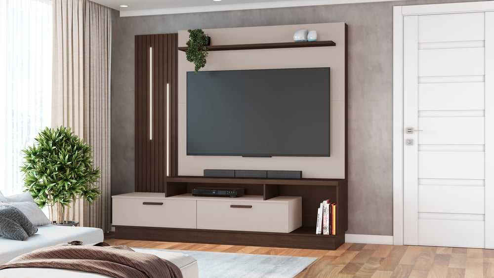 Estante Home Theater Para TV até 65 Polegadas Despertar - JCM Movelaria