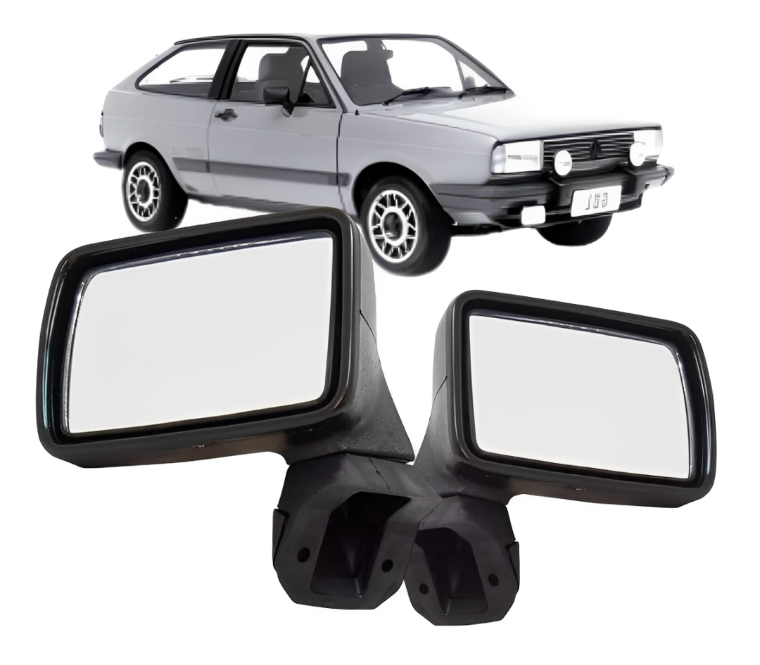 RETROVISOR GOL PARATI SAV QUADRADA 1983 A 1987 SEM CONTROLE