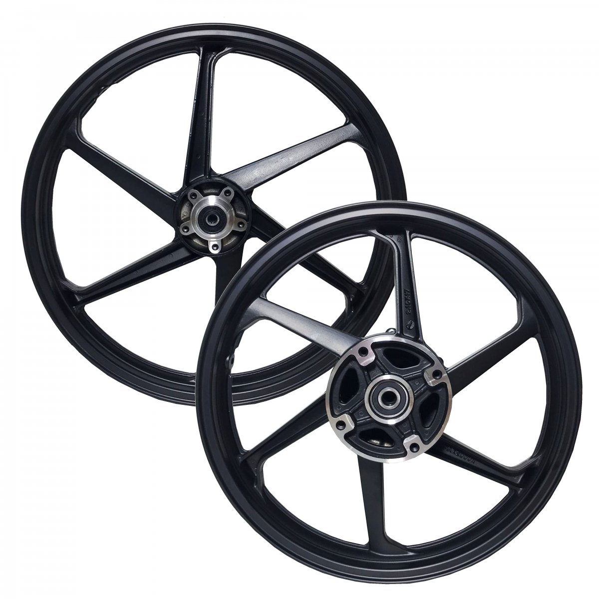 Jogo Roda Honda Nxr 160 Bros Esdd Xre 190 6 Palito Preto Freio Disco