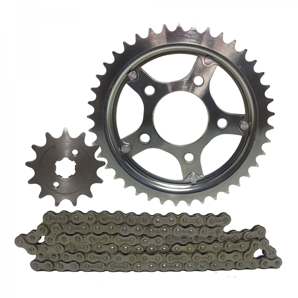 Kit Relação Transmissão Honda Cbx200 Strada 1993 Até 2003