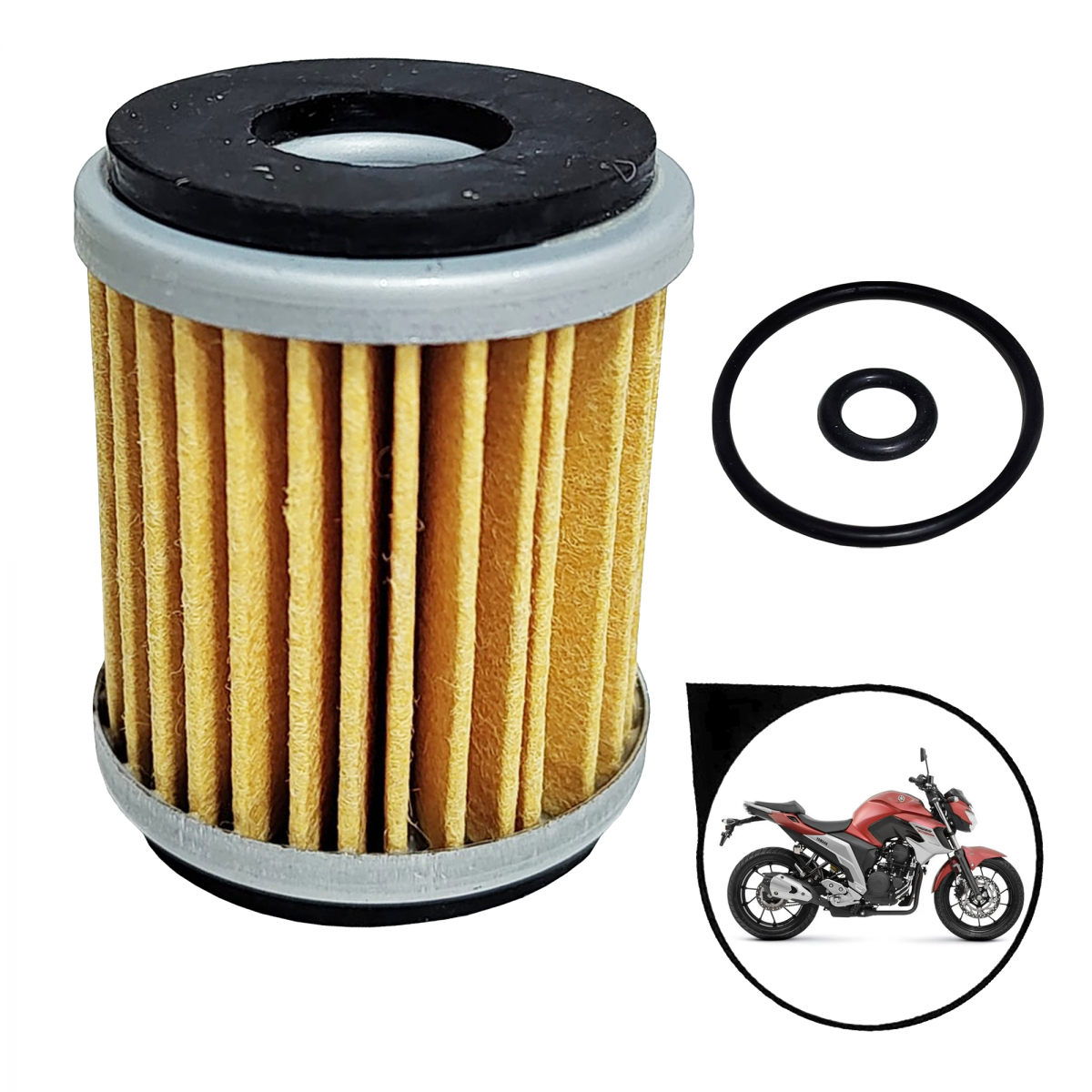 Filtro De Óleo Yamaha Fazer Lander Tenere 250 X-max 250