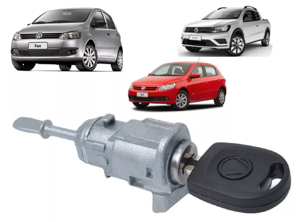 CILINDRO PORTA GOL/SAVEIRO G5 G6 G7 VOYAGE G2 G3 G4 ESQUERDO