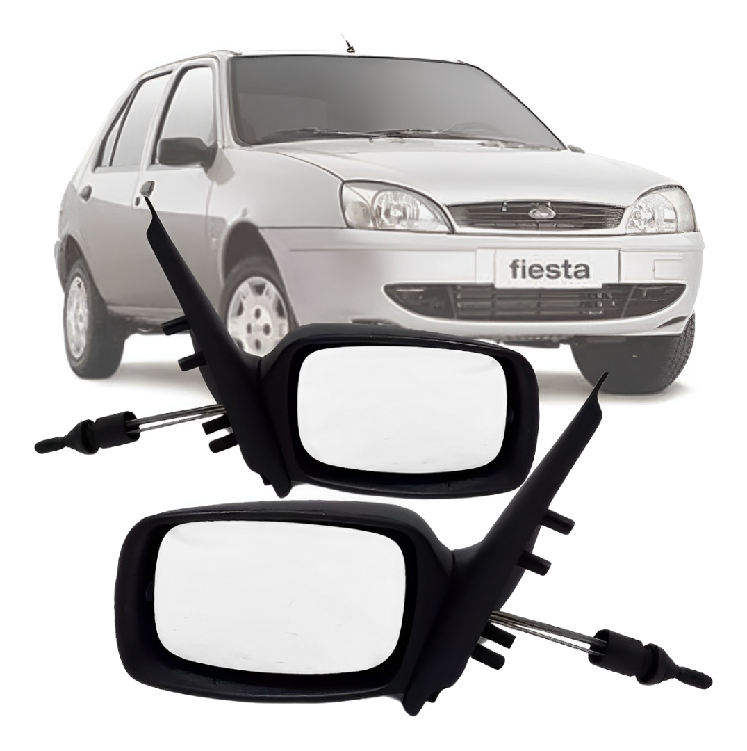 RETROVISOR EXTERNO FORD FIESTA 1996 ATE 2001 COM CONTROLE