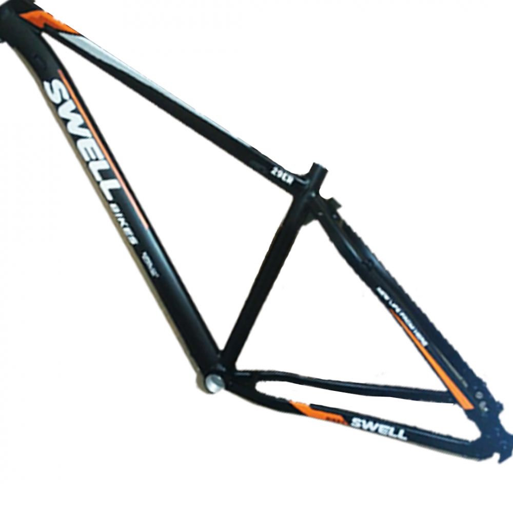 QD MTB 29 T.17 C/INTERNO PRETO/LARANJA (SWELL)