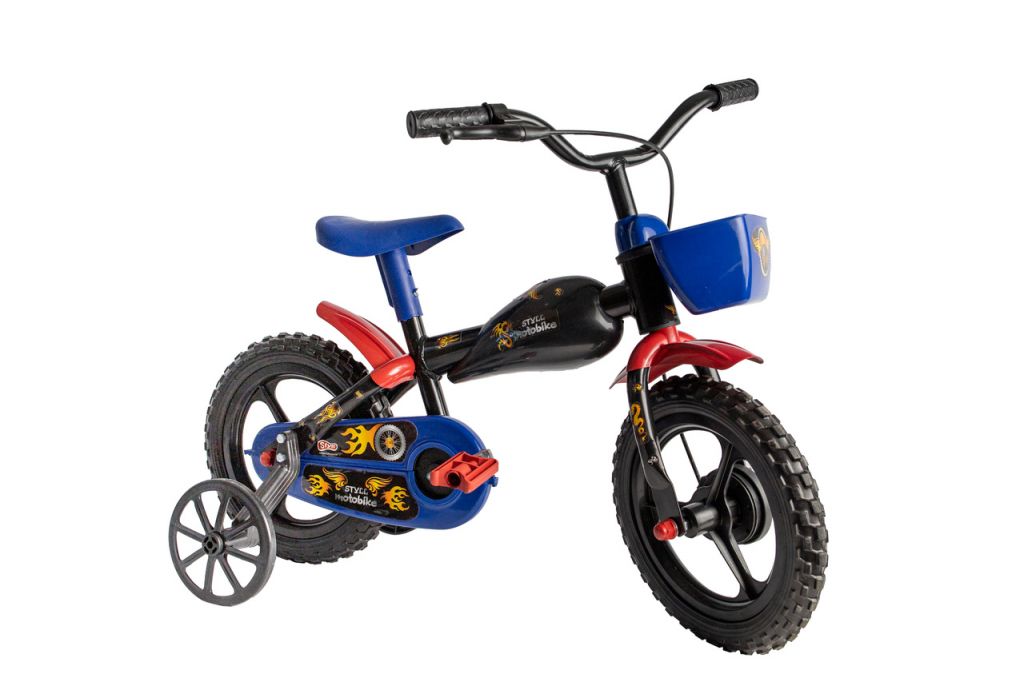 BICICLETA ARO 12 STYLL MOTO BIKE