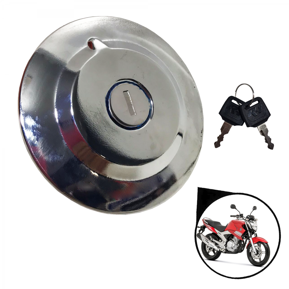 Tampa Tanque de Combustível Yamaha Fazer Lander 250 2012 Até 2014