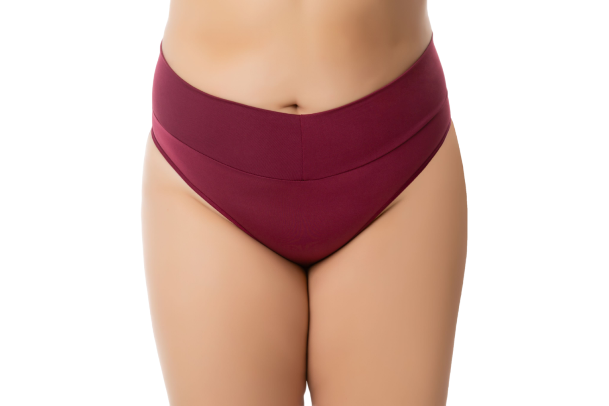 Calcinha Plus Size Cinta Modeladora Cós Alto Fio Dental Duplo Cintura Alta Tanga Conforto Lingerie Feminina