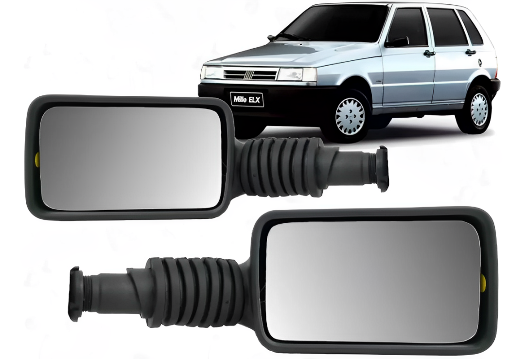 RETROVISOR EXTERNO FIAT UNO ELX 1991 ATE 2000 SEM CONTROLE