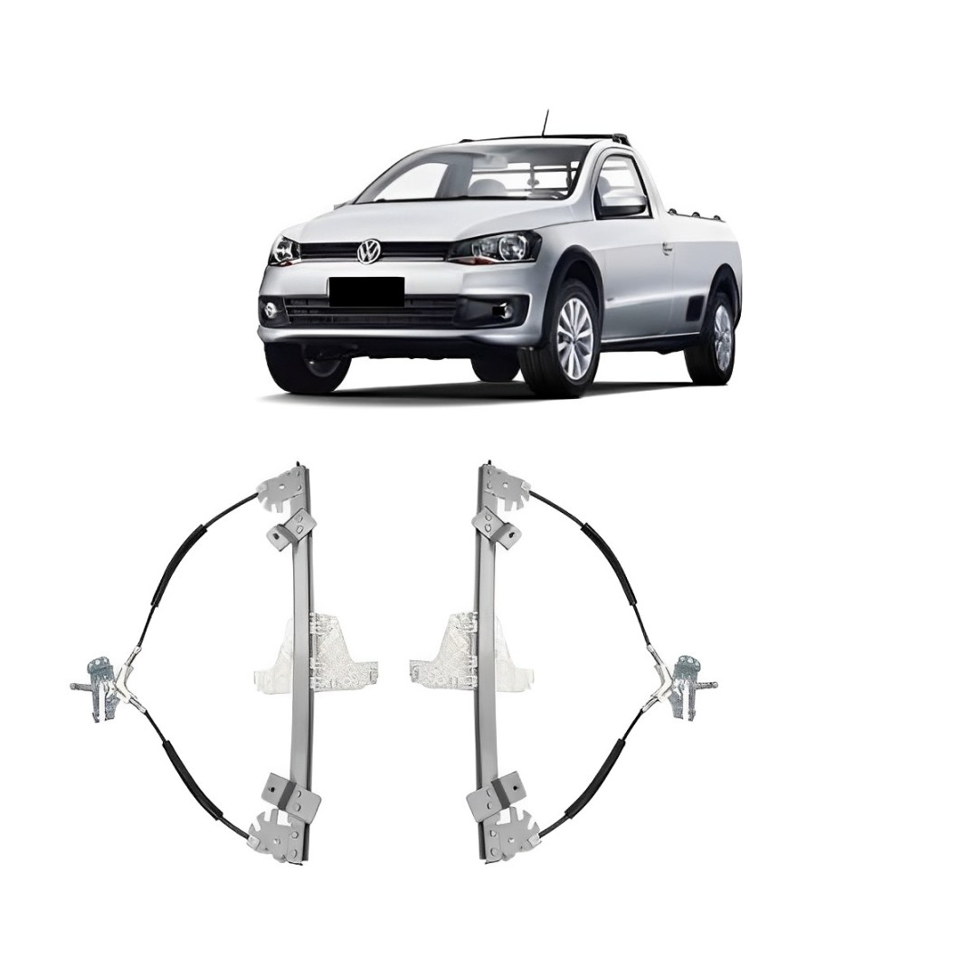 MAQUINA VIDRO MANUAL SAVEIRO G5/G6/G7 - GOL G6/G7 2 PORTAS
