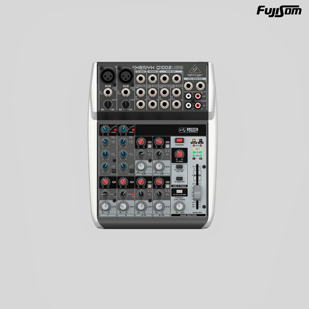 MESA BEHRINGER XENYX Q-1002 10 CANAIS